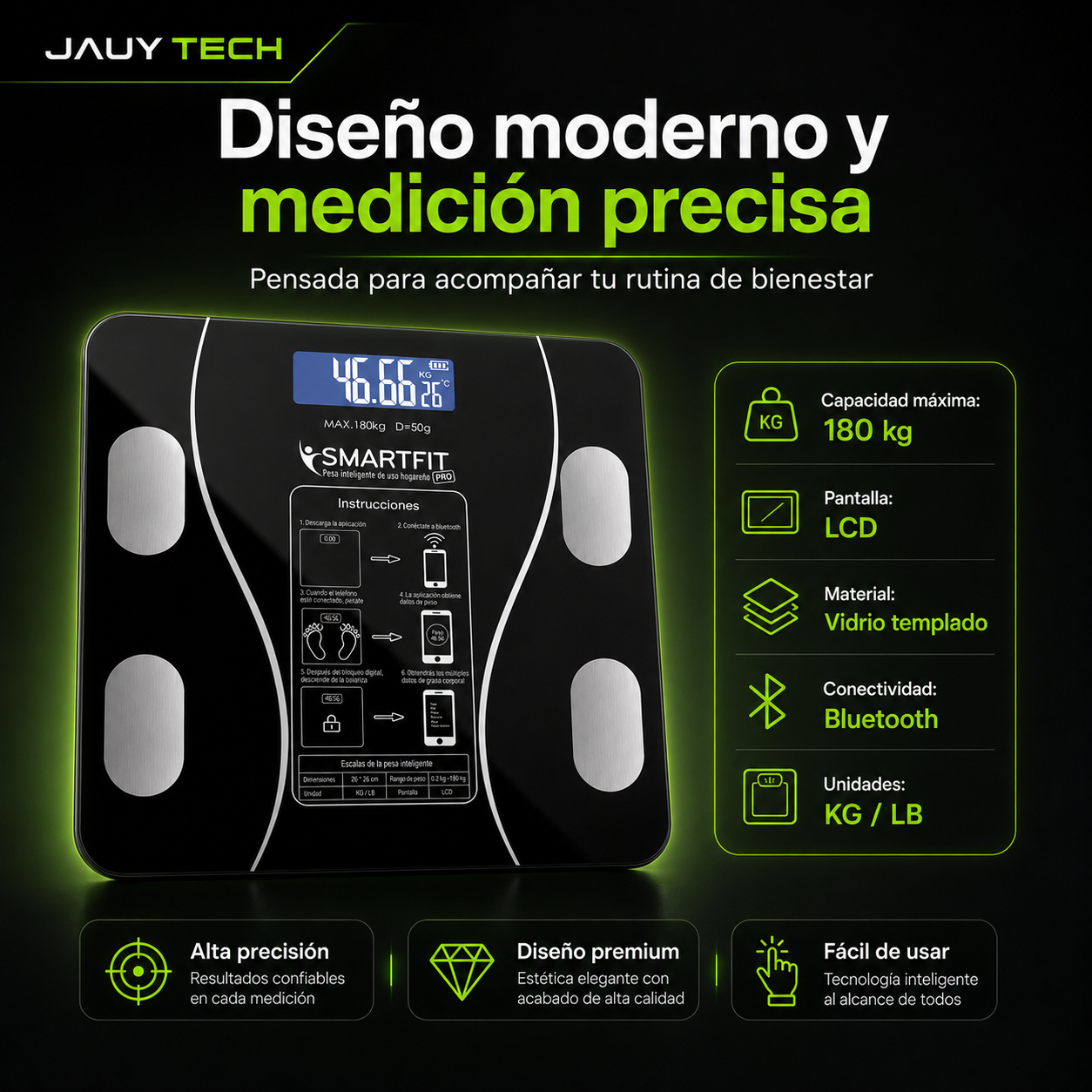 Smart Fit Pro - Pesa Inteligente con app