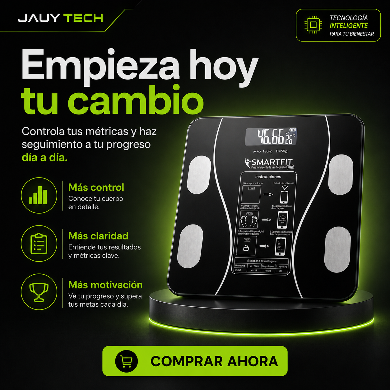 Smart Fit Pro - Pesa Inteligente con app